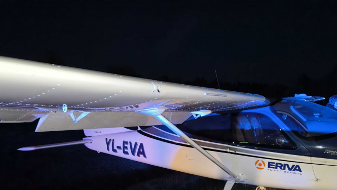 Nosēšanos uz autoceļa A1 