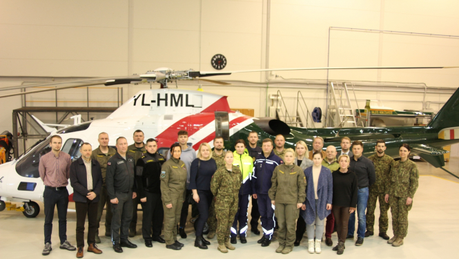 Valsts iestāžu teorētiskās apmācības saskaņā ar Operatīvās rīcības plānu nelaimes gadījumā cietušā gaisa kuģa