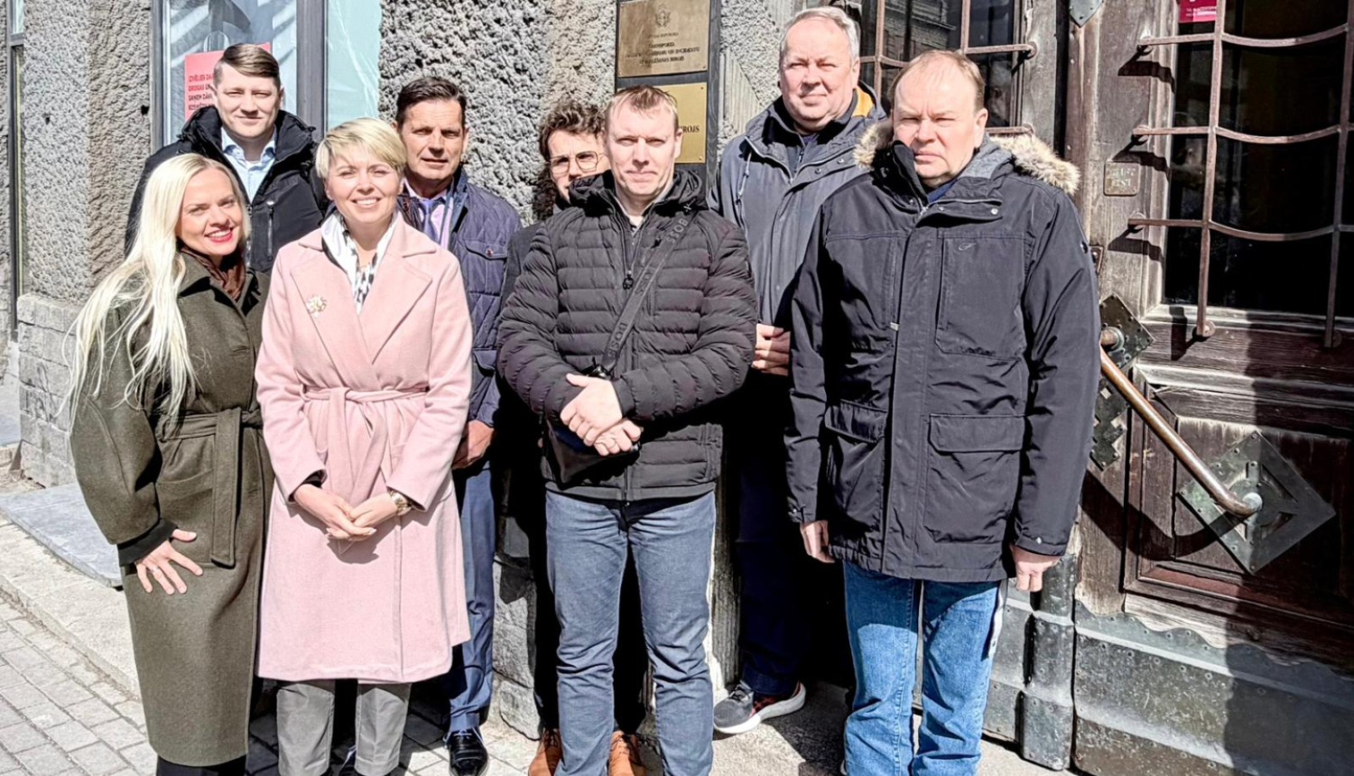 Igaunijas delegācija Rīgā 2026. gada 8.aprīlis