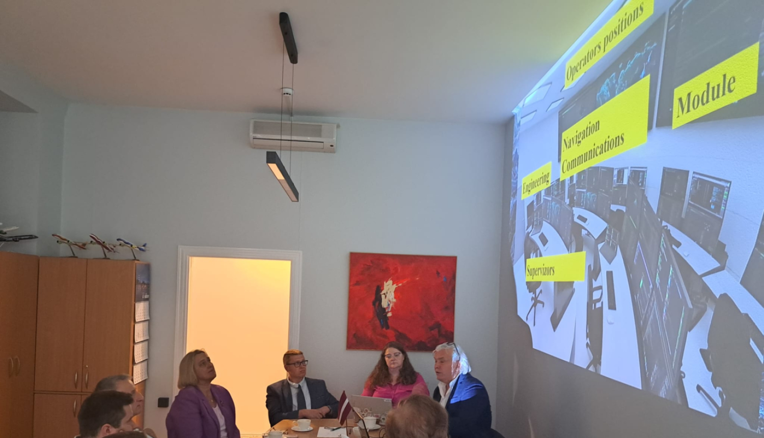 Foto no semināra ar RTU