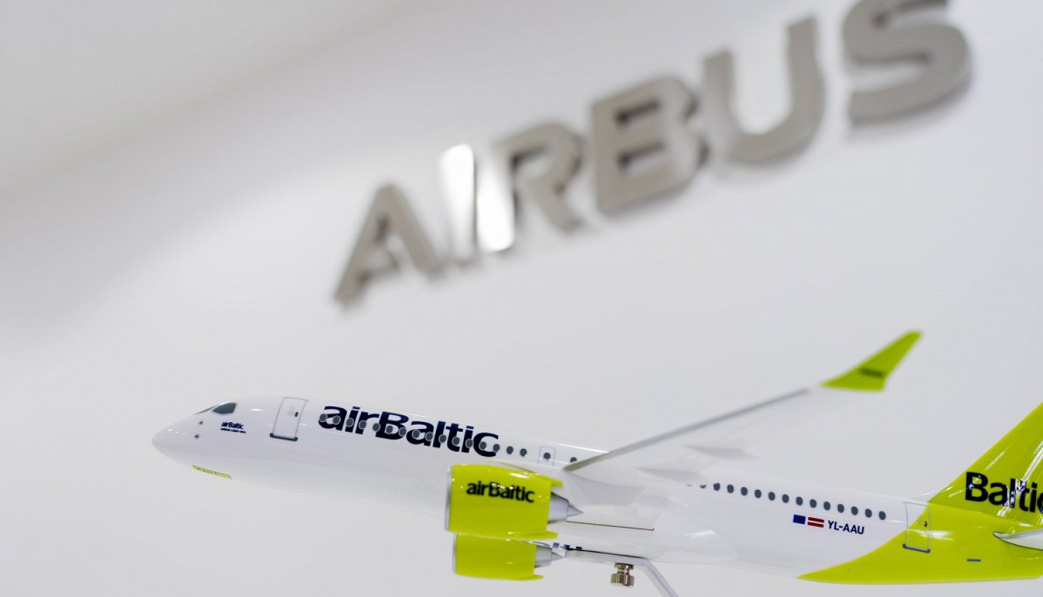 AirBaltic Airbus A220 gaisa kuģis