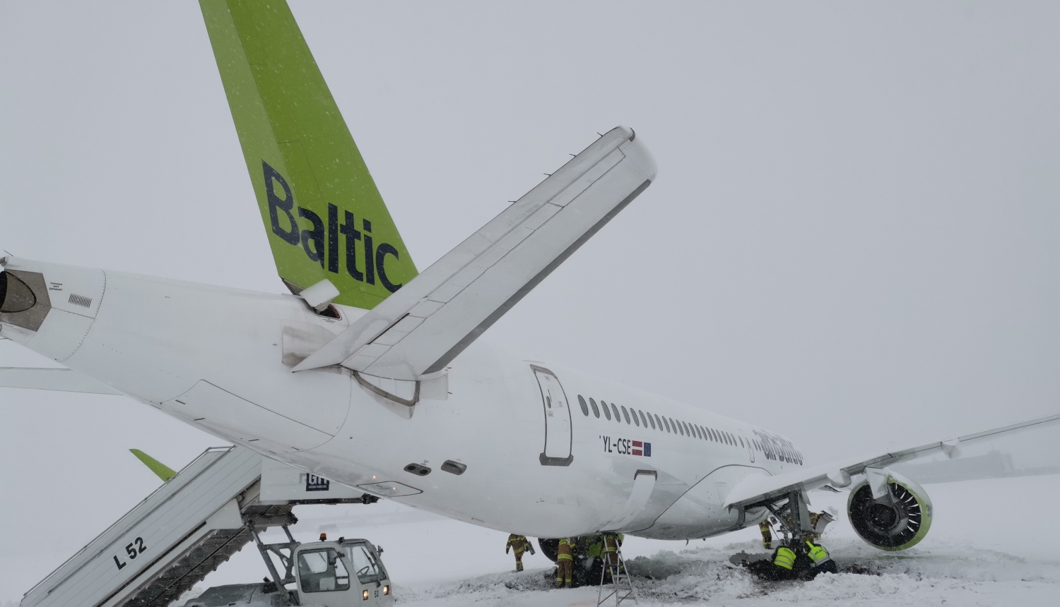 Aviācijas incidents lidostā Riga 